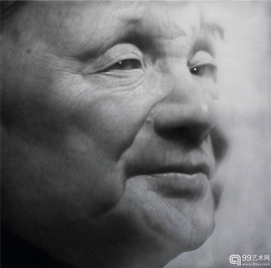 邓小平 Deng Xiaoping 2015   oil on aluminum   120 × 120 cm