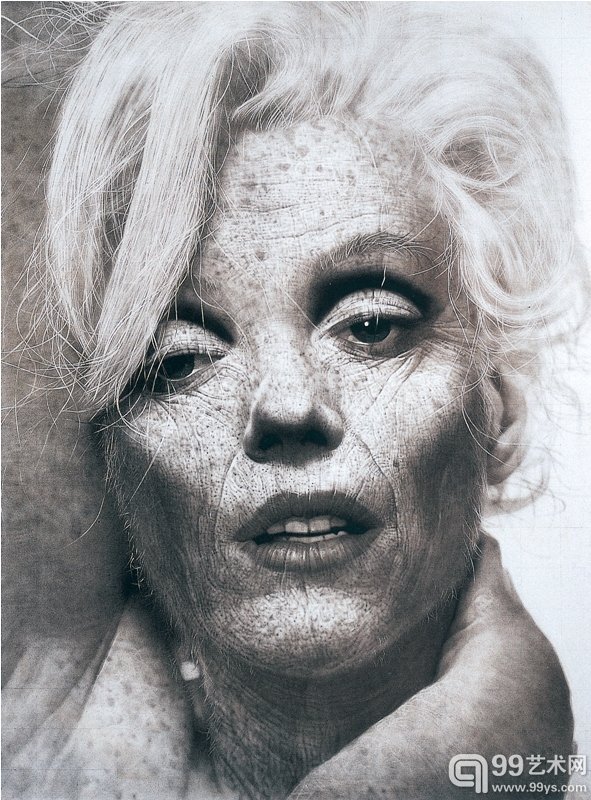 玛丽莲 · 梦露Marilyn Monroe  2004  oil on canvas  259 x 194 cm