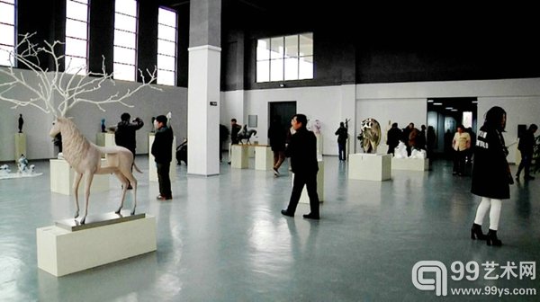 “青春维度”青年雕塑家邀请展现场