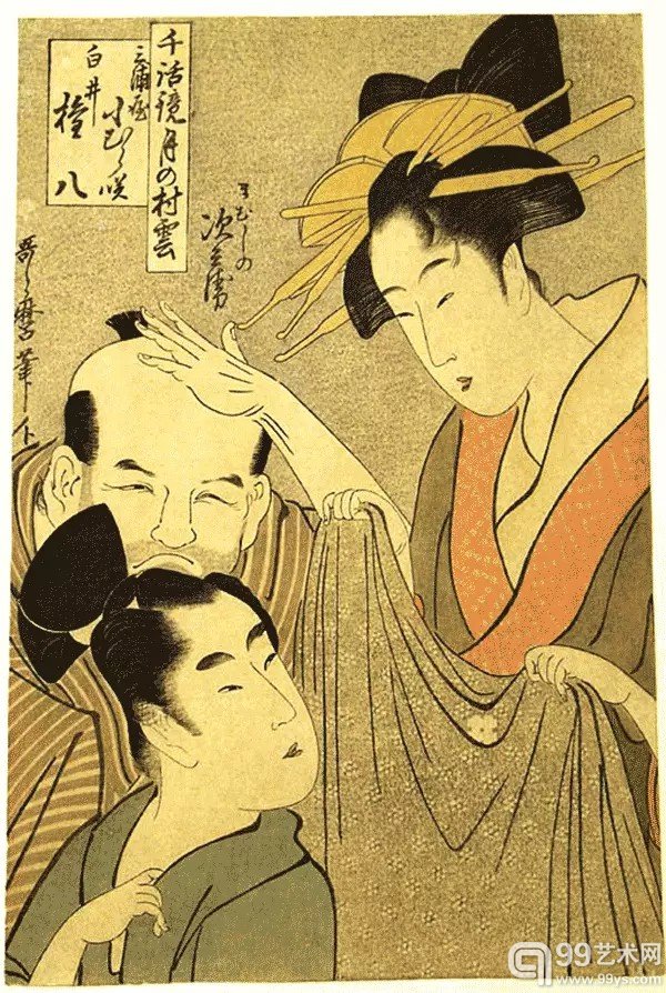 喜多川歌麿浮世绘