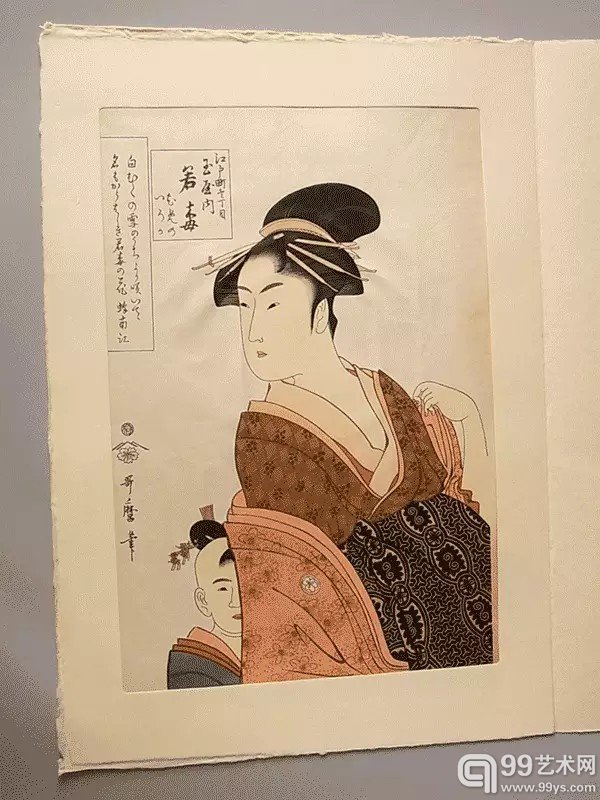 喜多川歌麿浮世绘