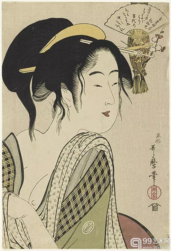 喜多川歌麿浮世绘