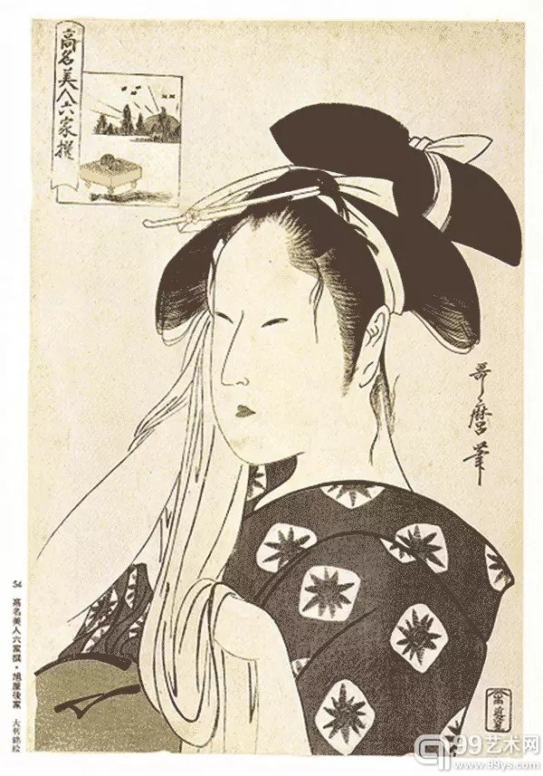 喜多川歌麿浮世绘