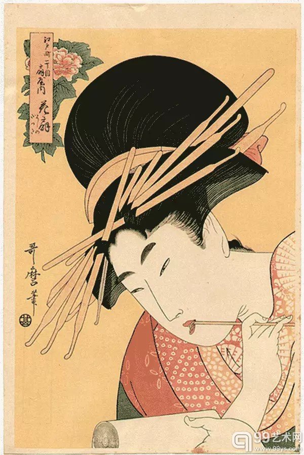 喜多川歌麿浮世绘