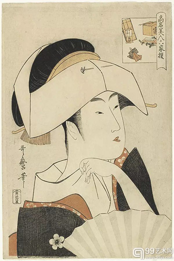 喜多川歌麿浮世绘