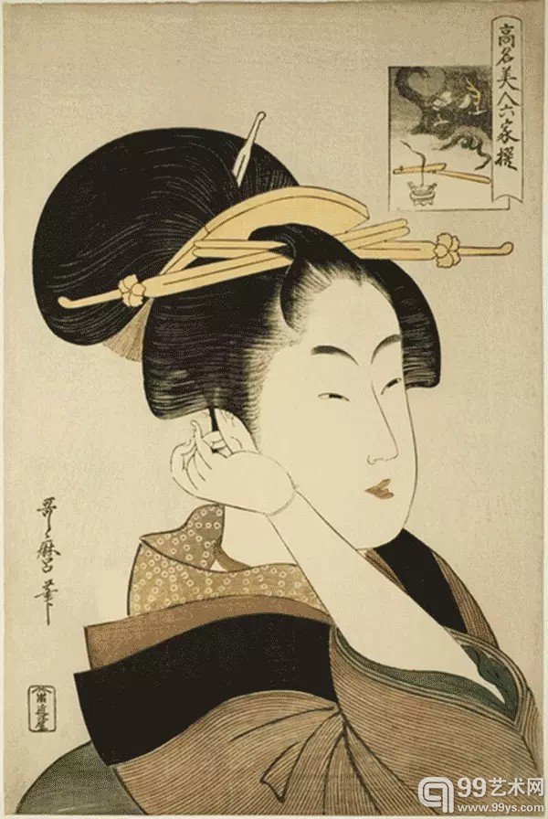 喜多川歌麿浮世绘