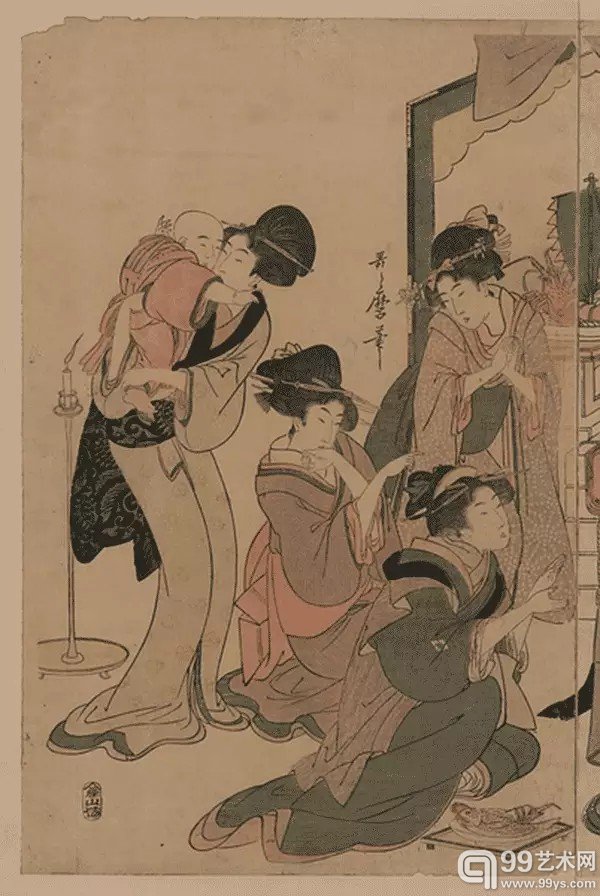 喜多川歌麿浮世绘