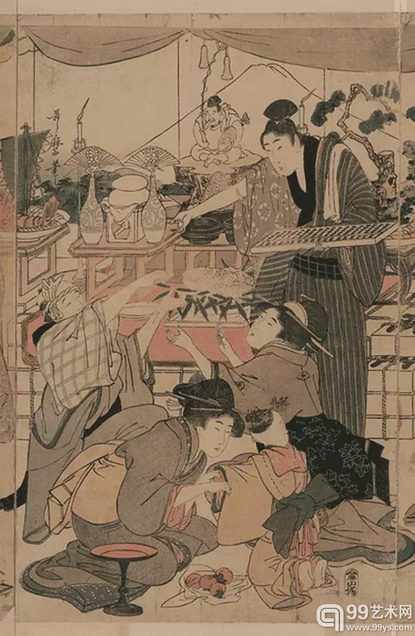 喜多川歌麿浮世绘