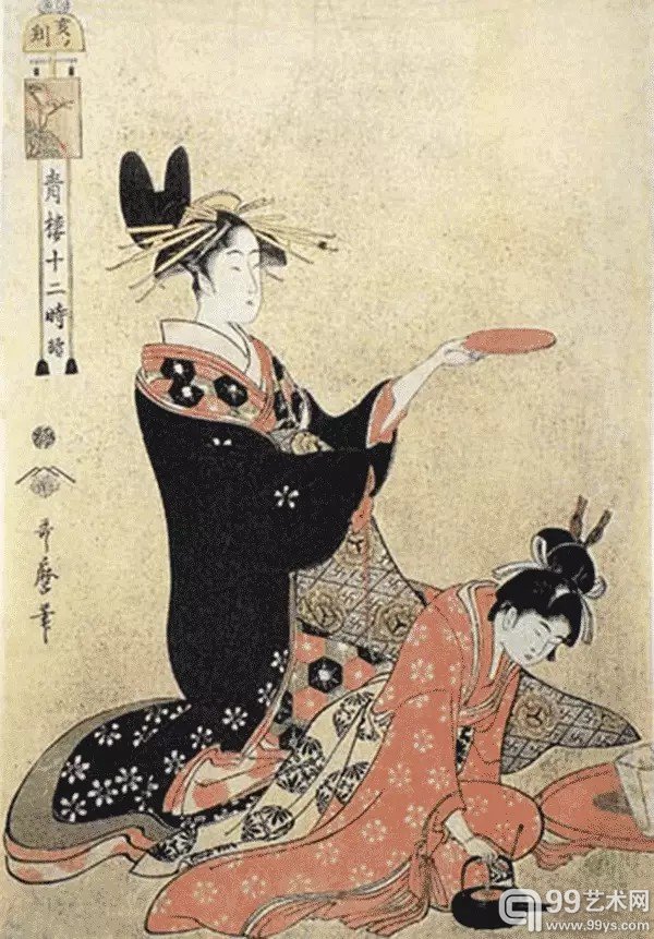 喜多川歌麿浮世绘