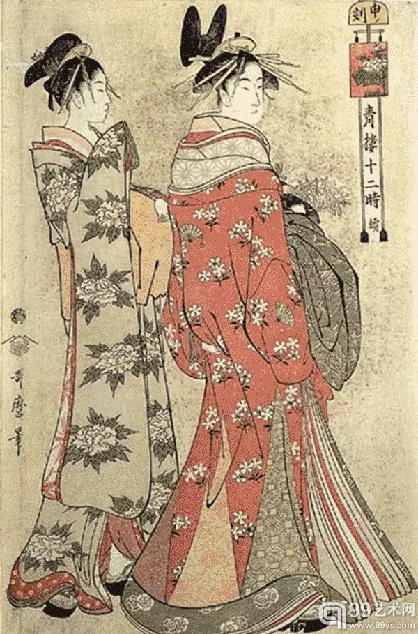 喜多川歌麿浮世绘