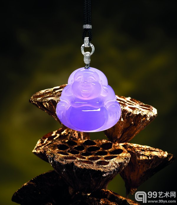Lot 285_Icy Lavendar `Laughing Buddha`