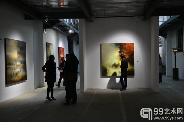 《不可见的时光——诗瓦尼个展》现场