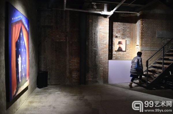 《慢时光——黄鹤个展》现场