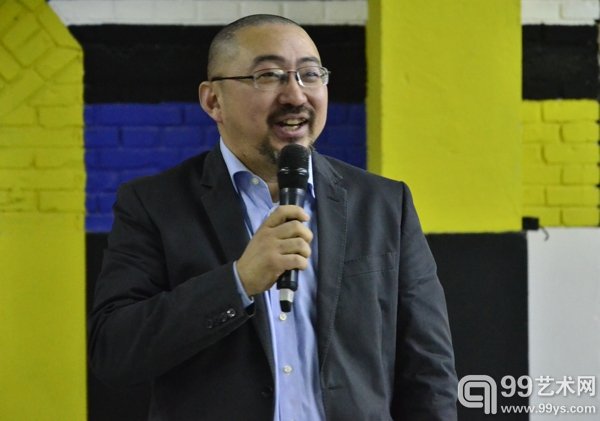 在3画廊合伙人季晓枫先生致辞