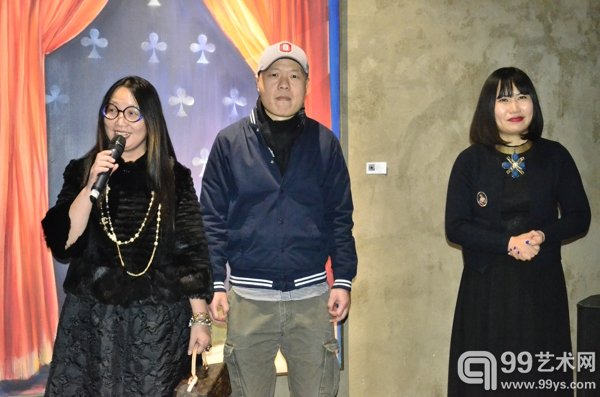 《慢时光——黄鹤个展》开幕式现场