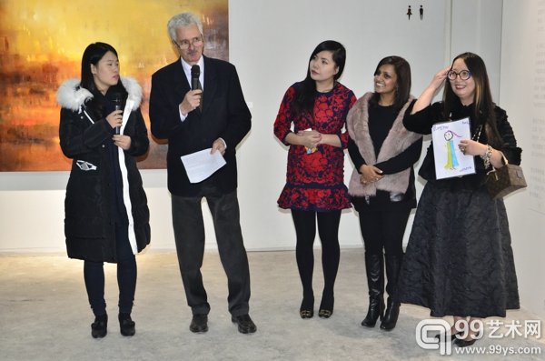 《不可见的时光——诗瓦尼个展》开幕现场