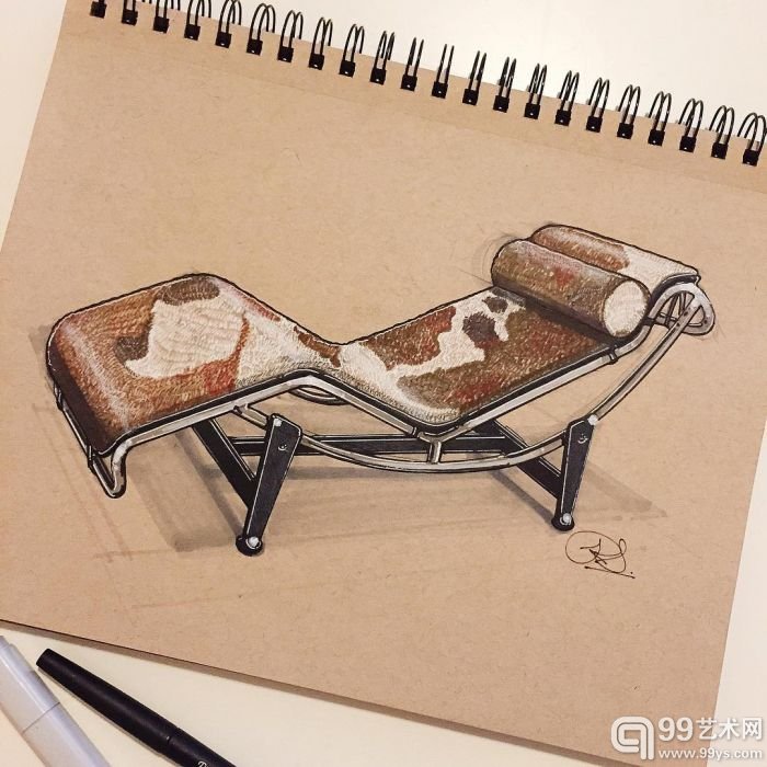 帅小伙Reid Schlegel的设计稿