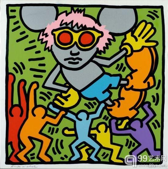 凯斯哈林作品