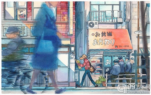 东京插画家MATEUSZ URBANOWICZ作品