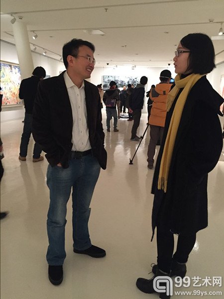 学术主持彭锋在现场