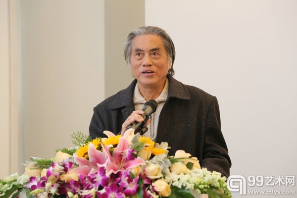 参展艺术家洪惠镇先生 致辞
