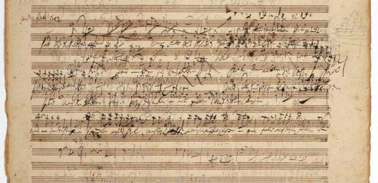 贝多芬珍贵手稿