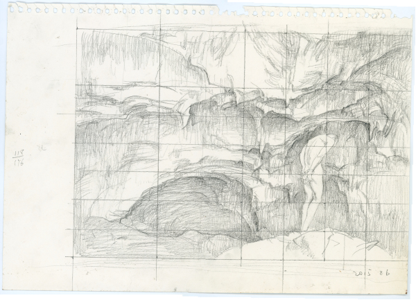 缚 Tied 26.5x37.5cm 纸本铅笔 Pencil on paper 2015