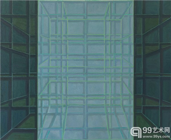 白笼子A White Cage 布面油画  oil on canvas 190x230cm 2015