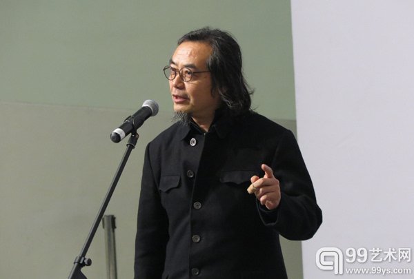 中央美术学院教授隋建国致辞