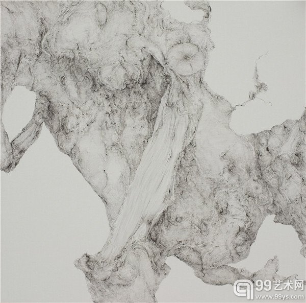 物性15－05，150x150cm，布面油画，2015