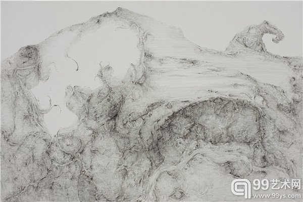 物性15－06，80x120cm，布面油画，2015