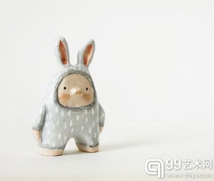 设计师Sweetbestiary的萌系Q版玩偶陶艺设计作品