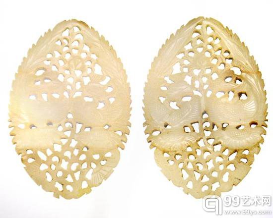 南宋透雕凤凰玉佩