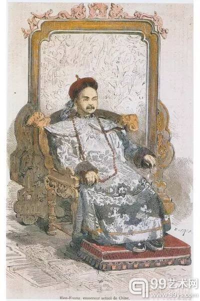 咸丰皇帝和皇后,1861年2月2日《世界画报》
