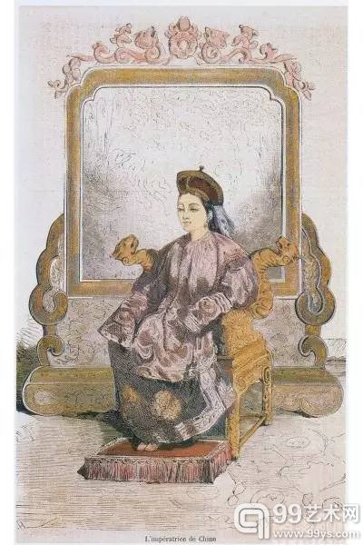 咸丰皇帝和皇后,1861年2月2日《世界画报》