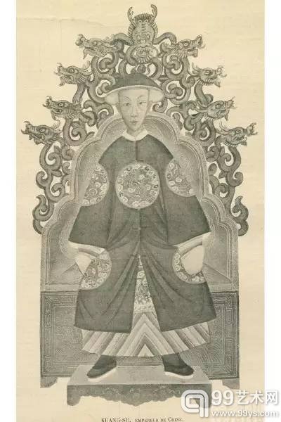 光绪皇帝,1900年2月5日法国《世界画报》