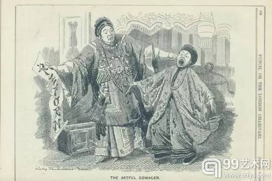 太后和她的儿子,1898年10月8日《笨拙》