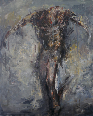 孟宪文,《行者一》200x250cm