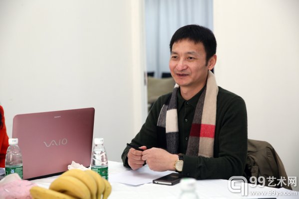 学术研讨会现场著名艺术评论家杨卫主持并总结发言