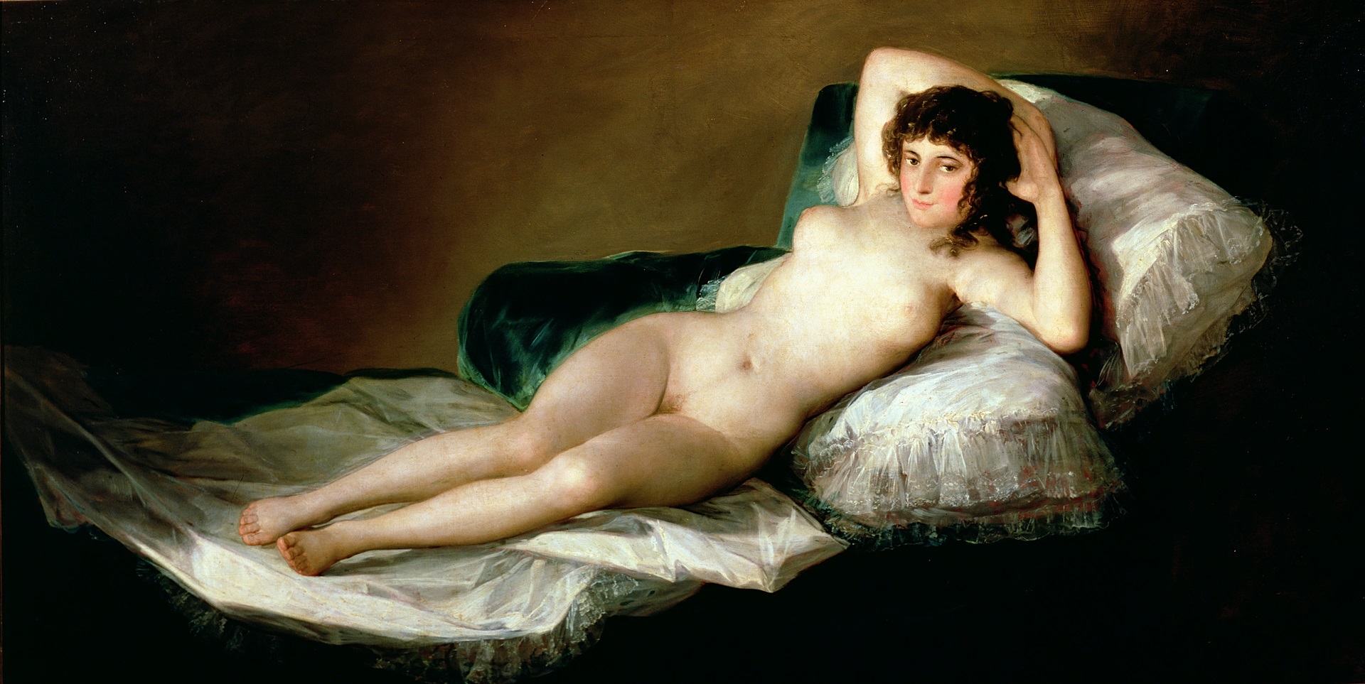 戈雅（Goya）作品《裸体的玛哈》（“La Maja Desnuda”）