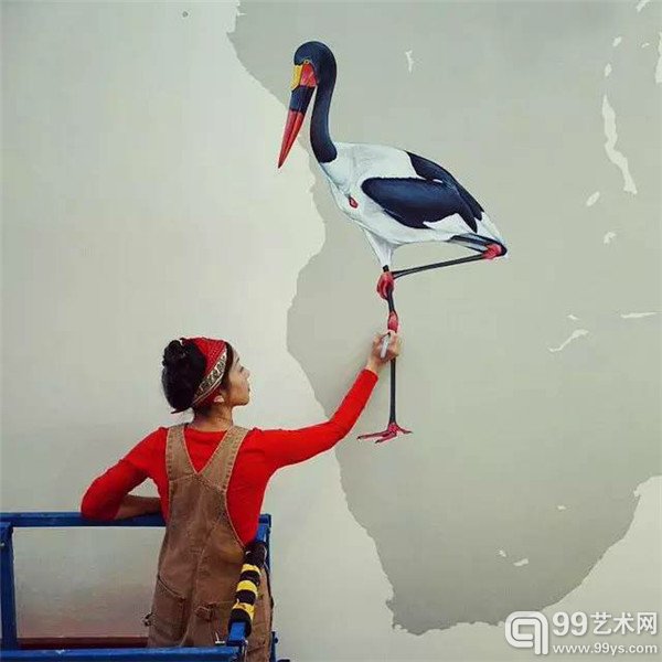 旧金山的Jane Kim的鸟类插画