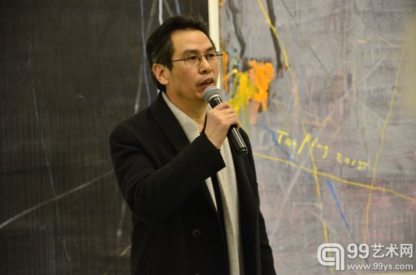 策展委员会主任王端廷致辞