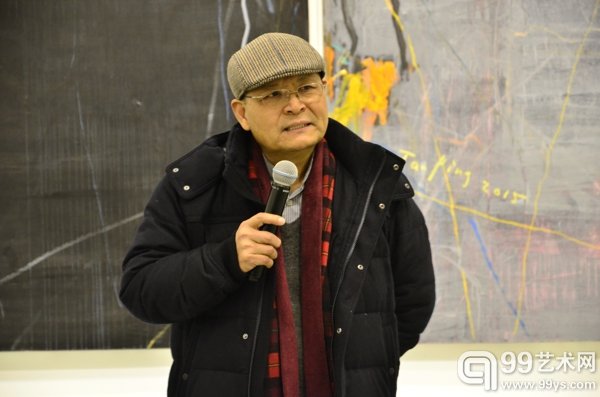 艺术家代表周长江致辞