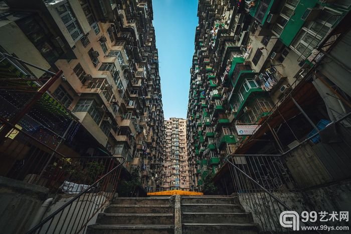 摄影师Traperture拍摄的对称照片