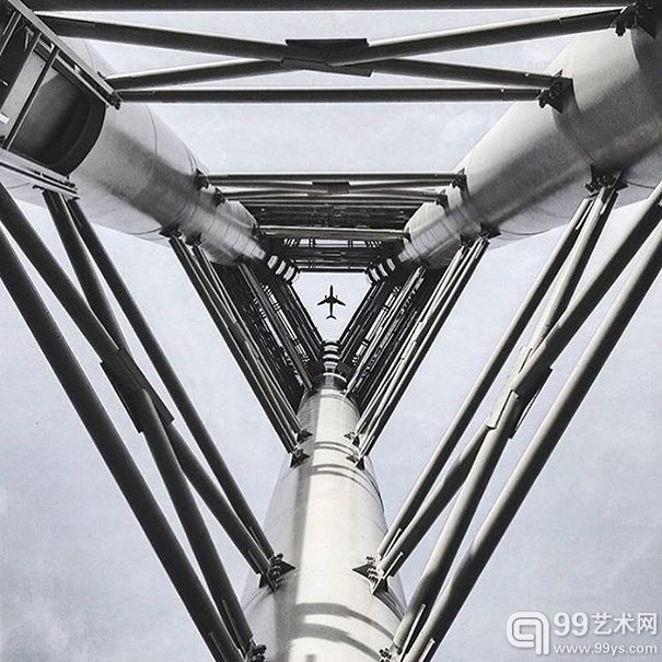 摄影师Traperture拍摄的对称照片