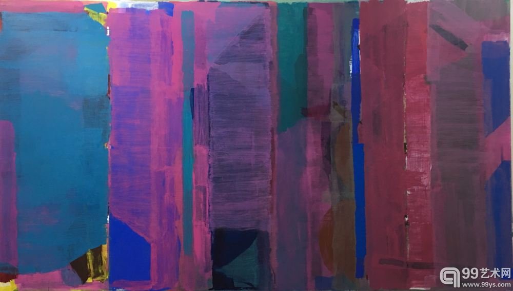 马树青，无题，280x480cm，布面丙烯，2012-2014