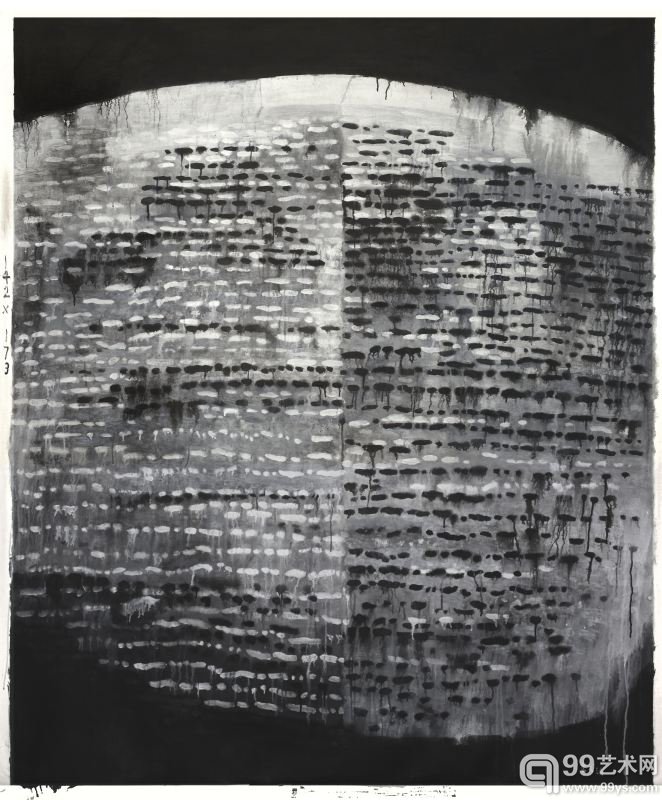 余友涵，抽象2011，02，31，丙烯画布，142x170cm，2011