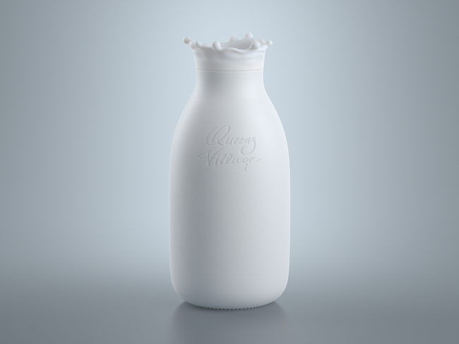 牛奶包装设计：你的牛奶快洒出来了