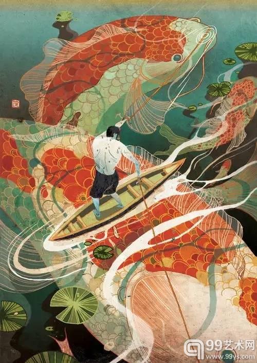 倪传婧画作