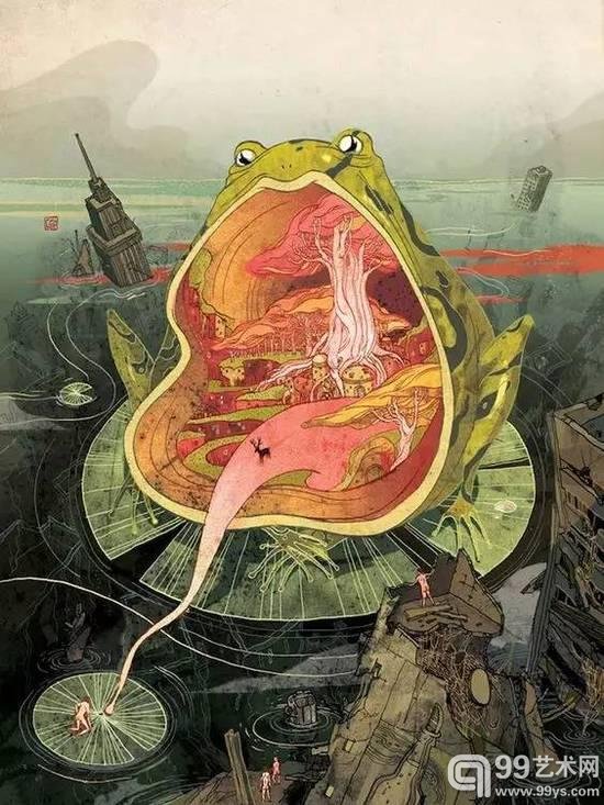 倪传婧画作